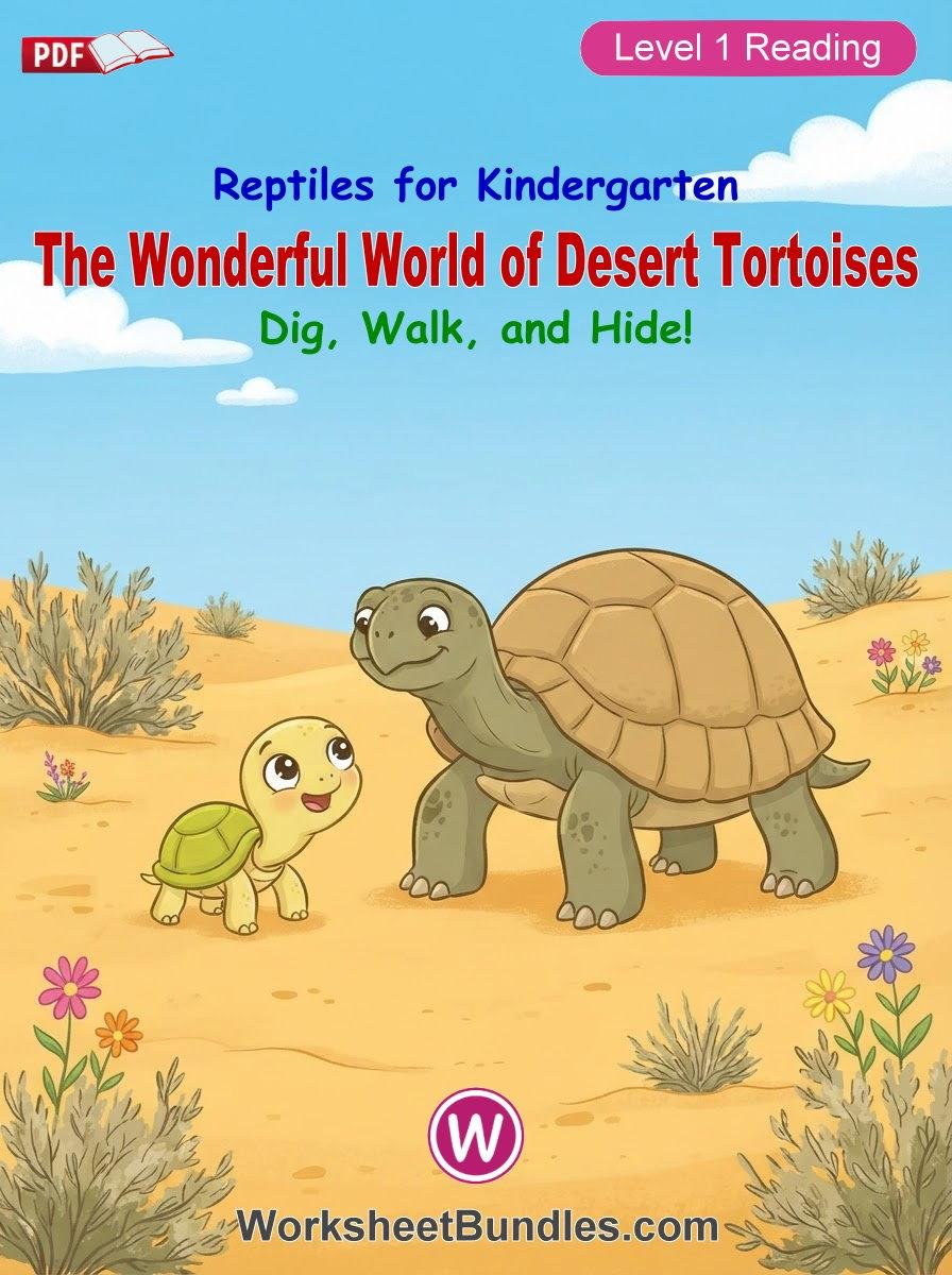 Dig, Walk, and Hide! The Wonderful World of Desert Tortoises